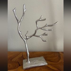 Jewelry Tree Display - Silver Finish